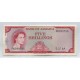 JAMAICA CINCO SHILLINGS BILLETE SIN CIRCULAR, UNC